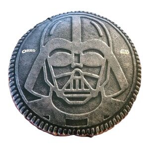 Limited edition Star Wars Oreo Pillow featuring Darth Vader